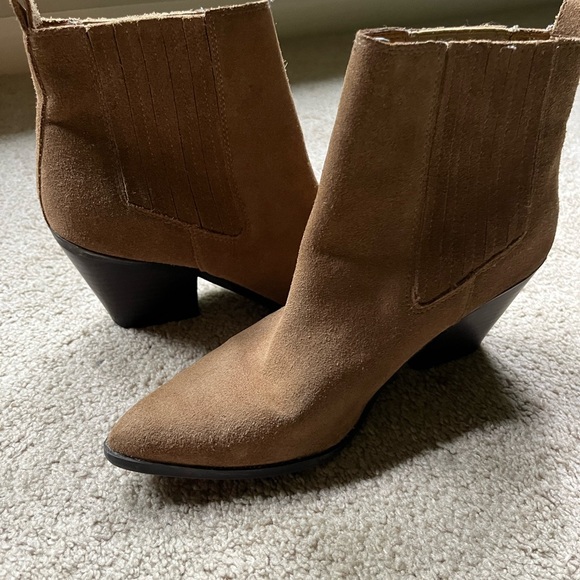 Nine West Shoes - Nine West Brown Suede Ankle Boots